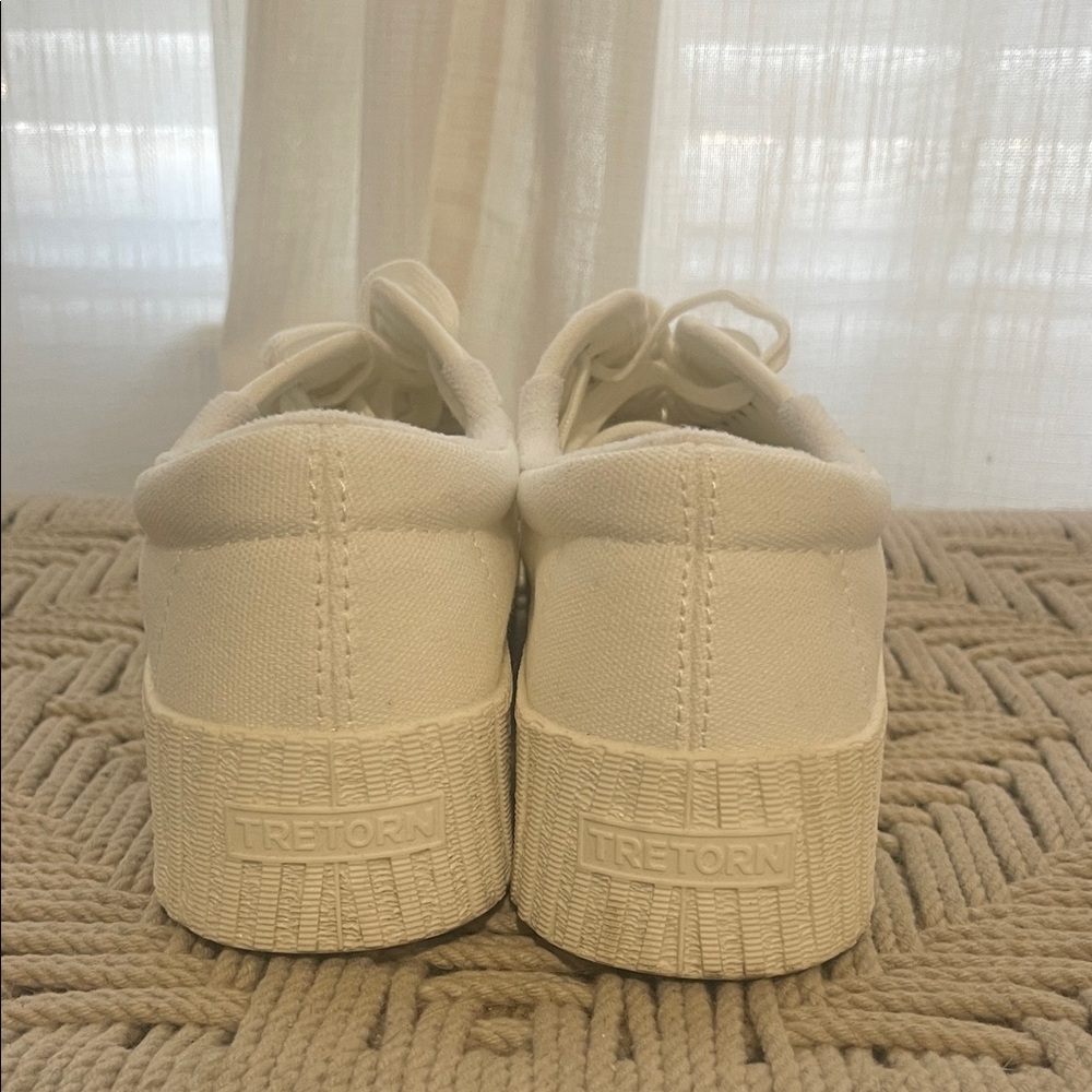 Tretorn Off-White Casual Sneakers - Picture 5 of 9